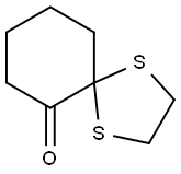 1,4-dithiaspiro[4.5]decan-6-one 结构式