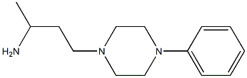 1-methyl-3-(4-phenylpiperazin-1-yl)propylamine 结构式