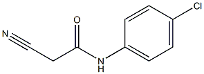 N1-(4-chlorophenyl)-2-cyanoacetamide 结构式