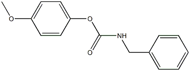 4-methoxyphenyl N-benzylcarbamate 结构式