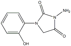 3-amino-1-(2-hydroxyphenyl)-1H-imidazole-2,4(3H,5H)-dione 结构式