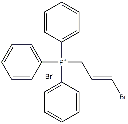 (3-bromoallyl)(triphenyl)phosphonium bromide 结构式