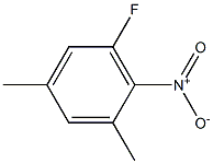 2,4-Dimethyl-6-fluoronitrobenzene 结构式