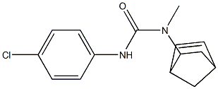 N-bicyclo[2.2.1]hept-5-en-2-yl-N'-(4-chlorophenyl)-N-methylurea 结构式