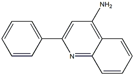 2-phenylquinolin-4-amine 结构式