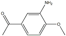 1-(3-amino-4-methoxyphenyl)ethan-1-one 结构式