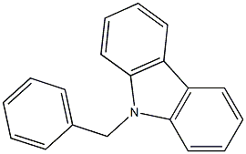 9-benzyl-9H-carbazole 结构式