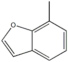 7-methyl-1-benzofuran 结构式