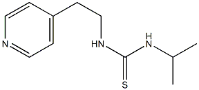 N-isopropyl-N'-[2-(4-pyridyl)ethyl]thiourea 结构式