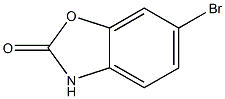 6-bromo-1,3-benzoxazol-2(3H)-one 结构式