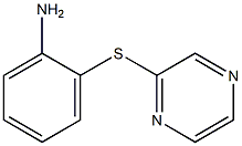 2-(2-pyrazinylsulfanyl)aniline 结构式