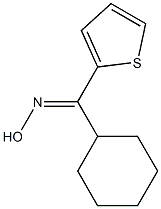 cyclohexyl(2-thienyl)methanone oxime 结构式