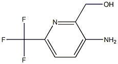 (3-Amino-6-trifluoromethyl-pyridin-2-yl)-methanol 结构式