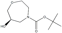 (R)-tert-butyl 6-hydroxy-1,4-oxazepane-4-carboxylate 结构式