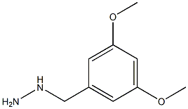 1-(3,5-dimethoxybenzyl)hydrazine 结构式