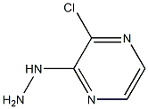 1-(3-氯吡嗪-2-基)肼 结构式