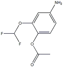 1-(4-Amino-2-difluoromethoxy-phenyl)-acetic acid 结构式