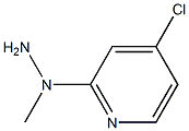 1-(4-chloropyridin-2-yl)-1-methylhydrazine 结构式