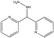 1-(di(pyridin-2-yl)methyl)hydrazine 结构式