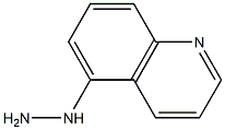 1-(quinolin-5-yl)hydrazine 结构式