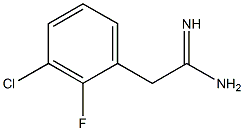 2-(3-chloro-2-fluorophenyl)acetamidine 结构式