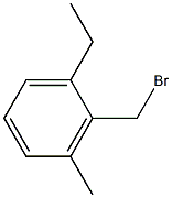 2-(bromomethyl)-1-ethyl-3-methylbenzene 结构式