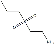 2-(propylsulfonyl)ethanamine 结构式