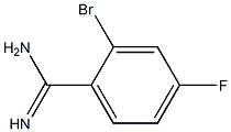 2-bromo-4-fluorobenzamidine 结构式