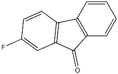 2-fluoro-9H-fluoren-9-one 结构式