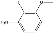 2-iodo-3-methoxybenzenamine 结构式