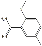 2-methoxy-5-methylbenzamidine 结构式