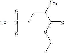 3-(ethoxycarbonyl)-3-aminopropane-1-sulfonic acid 结构式