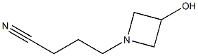 4-(3-hydroxyazetidin-1-yl)butanenitrile 结构式
