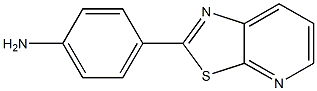 4-(thiazolo[5,4-b]pyridin-2-yl)aniline 结构式