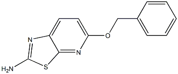 5-(benzyloxy)thiazolo[5,4-b]pyridin-2-amine 结构式