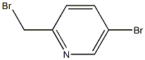 5-bromo-2-(bromomethyl)pyridine 结构式