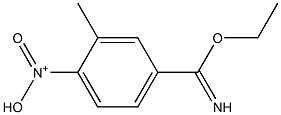 N-(4-(ethoxy(imino)methyl)-2-methylphenyl)-N-oxohydroxylammonium 结构式