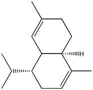 (4R,8aR)-1,6-dimethyl-4-propan-2-yl-3,4,4a,7,8,8a-hexahydronaphthalene 结构式