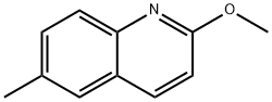 2-Methoxy-6-methylquinoline 结构式