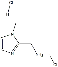 C-(1-Methyl-1H-imidazol-2-yl)-methylaminedihydrochloride 结构式