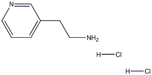 3-乙胺基吡啶二盐酸盐 结构式