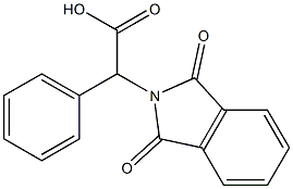 (1,3-dioxo-1,3-dihydro-2H-isoindol-2-yl)(phenyl)acetic acid 结构式