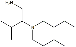 (1-amino-3-methylbutan-2-yl)dibutylamine 结构式