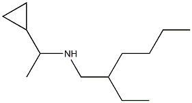 (1-cyclopropylethyl)(2-ethylhexyl)amine 结构式