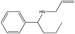 (1-phenylbutyl)(prop-2-en-1-yl)amine 结构式