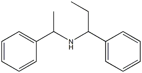 (1-phenylethyl)(1-phenylpropyl)amine 结构式