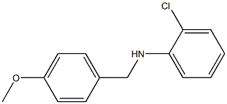 (2-chlorophenyl)(4-methoxyphenyl)methylamine 结构式