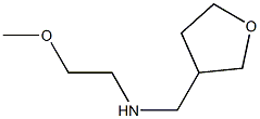 (2-methoxyethyl)(oxolan-3-ylmethyl)amine 结构式