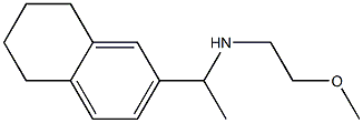 (2-methoxyethyl)[1-(5,6,7,8-tetrahydronaphthalen-2-yl)ethyl]amine 结构式