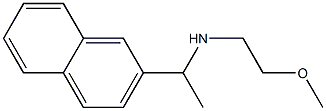 (2-methoxyethyl)[1-(naphthalen-2-yl)ethyl]amine 结构式